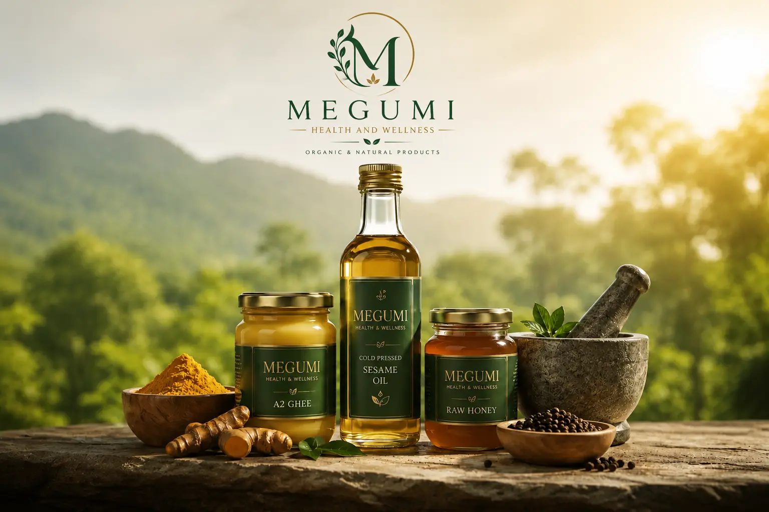 Megumi Health & Wellness — organic products from our farm